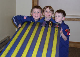 Pinewood Derby 2009