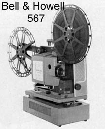 Image de projecteur de Bell et de Howell 567