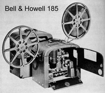 picture of Bell and Howell 185 projector